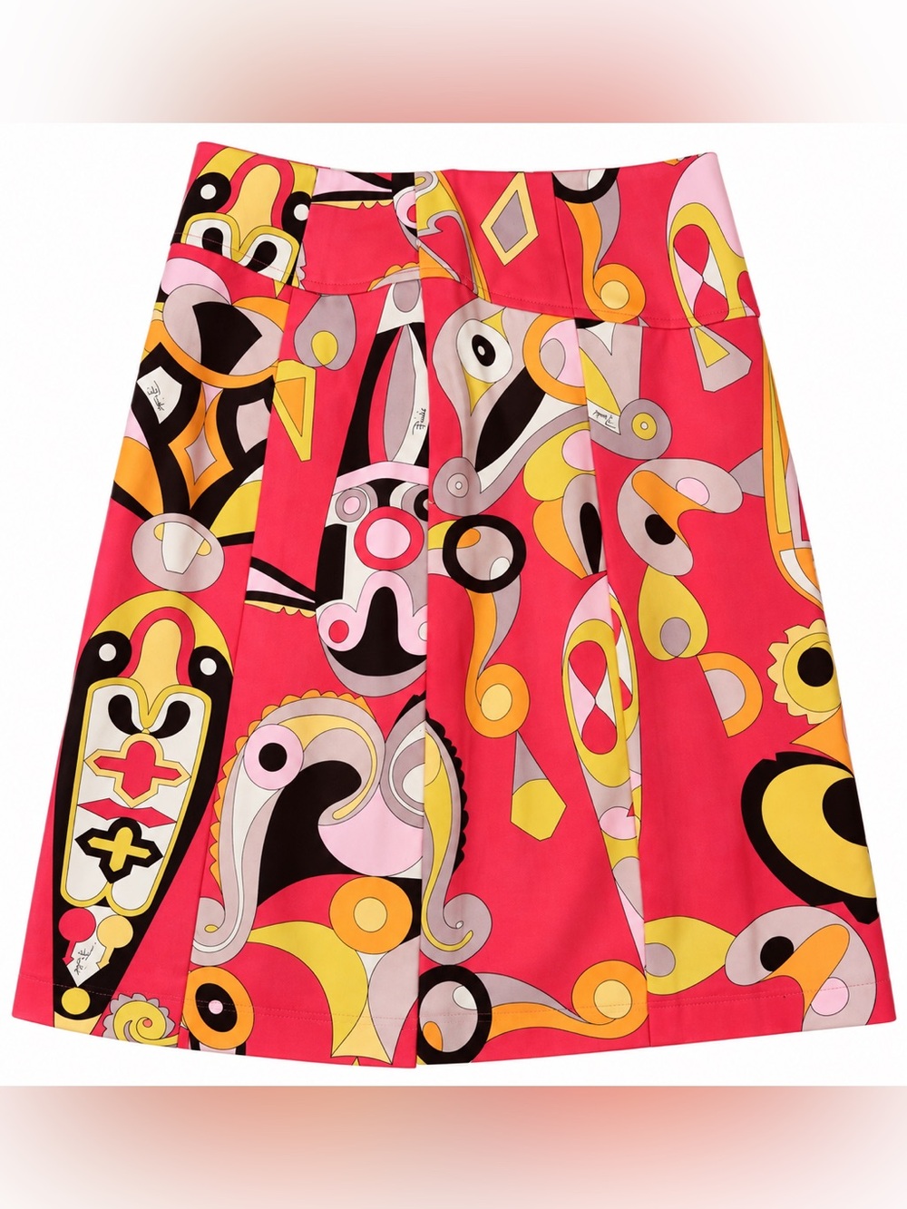 Vintage Emilio Pucci Psychedelic Print A lined  Skirt – Size IT 38 / US 4